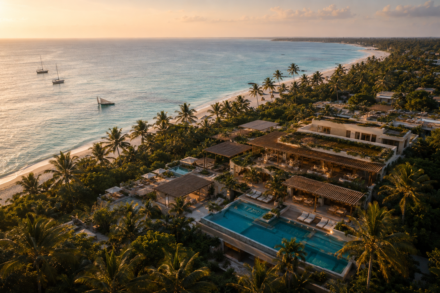 Boutique coastal hotel